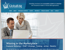 Tablet Screenshot of globaledg.com